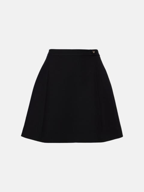 Valentino Crepe Couture miniskirt