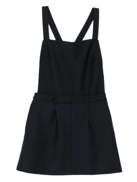 maje cross-back dress
