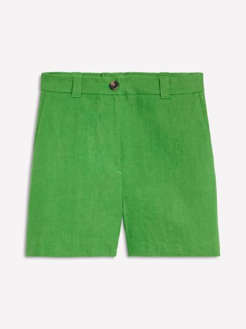 BODEN Westbourne Linen Shorts-Paradise Green