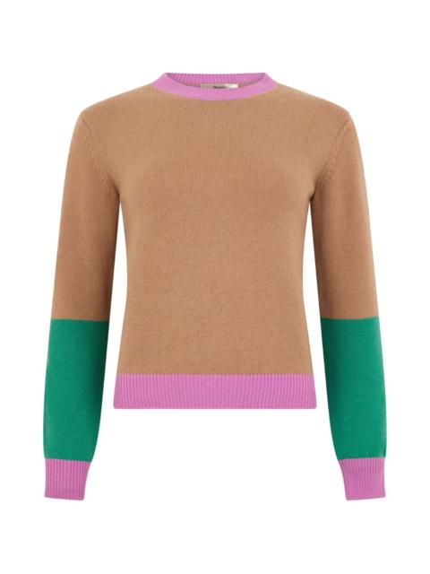 Herno colour-block sweater