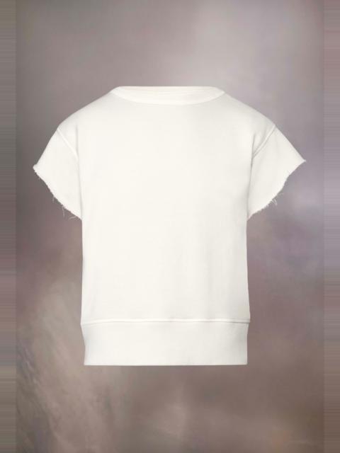 Maison Margiela Organic cotton short-sleeve sweatshirt
