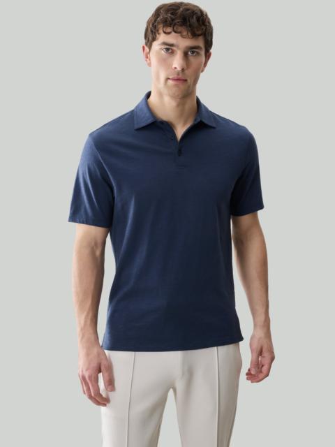 ROBERT BARAKETT Brightwood Short Sleeve Slub Polo