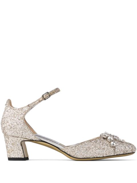 JIMMY CHOO 45mm Leather Pumps