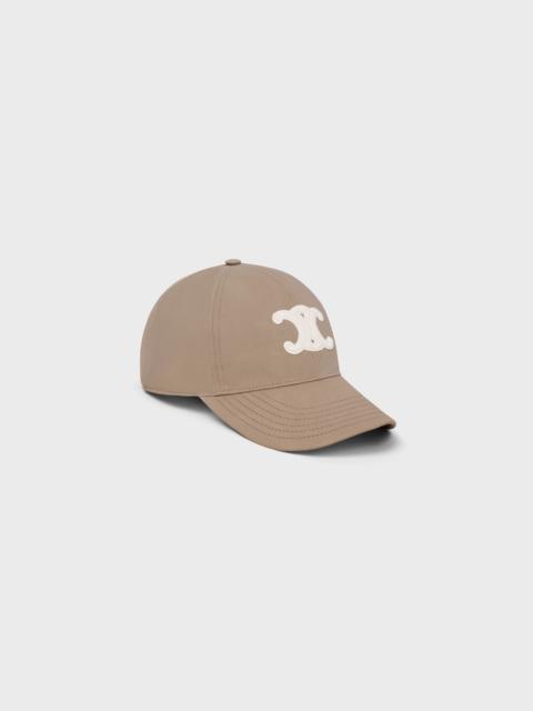 CELINE triomphe baseball cap IN cotton gabardine