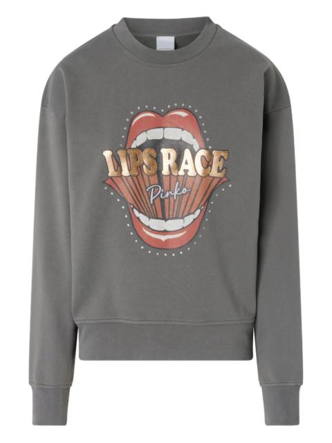 PINKO graphic-print sweatshirt