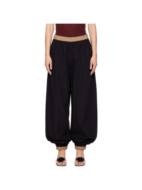 BASERANGE Black Moy Lounge Pants