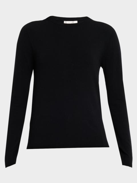 The Row Lissana Long-Sleeve Knit Top