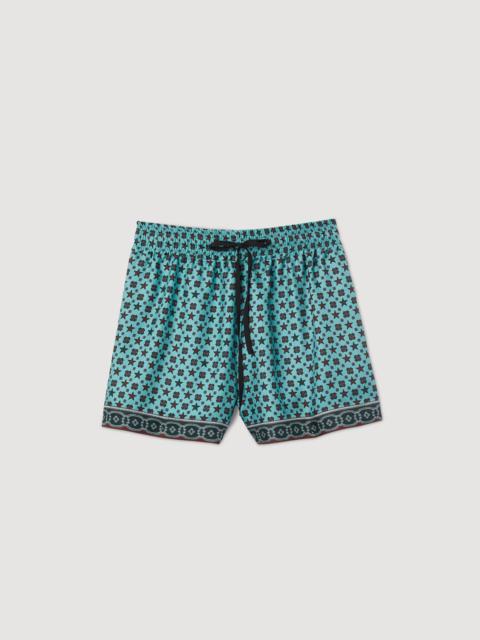 Sandro FLOATY PRINTED SHORTS