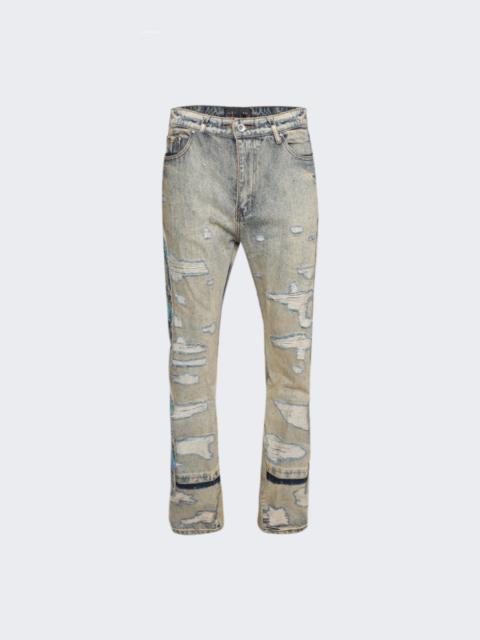 WHO DECIDES WAR Unfurled Pant Denim