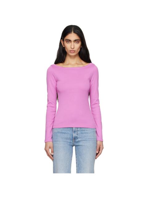FLORE FLORE Pink Steffi Longsleeve T-shirt