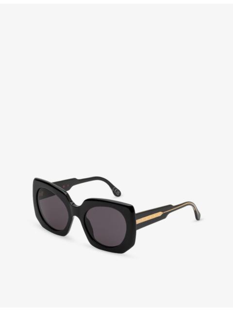 RETROSUPERFUTURE RETROSUPERFUTURE x Marni Jellyfish Lake Butterfly-Frame Acetate Sunglasses