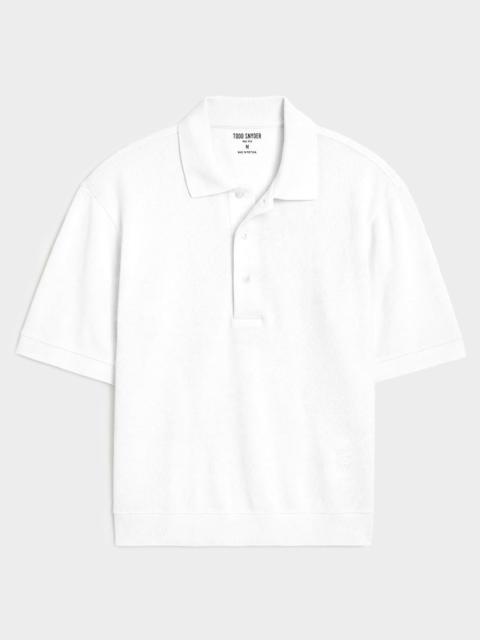 TODD SNYDER Relaxed Cotton Pique Polo