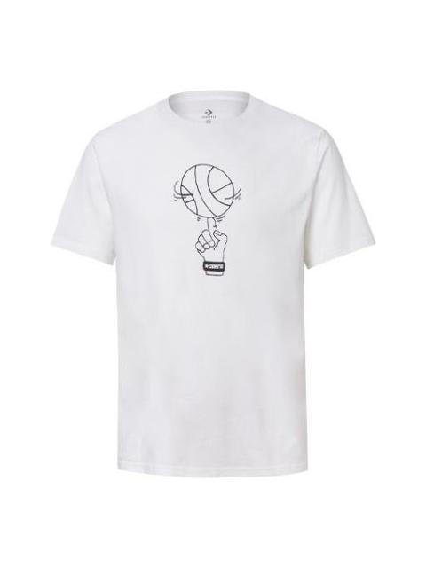 Converse Converse Basketball Graphic T-Shirt 'White' 10019942-102