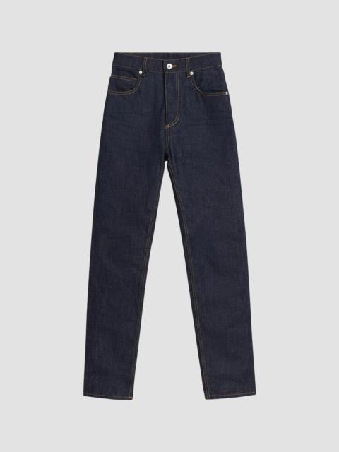 Bottega Veneta Women's Mid-Rise Straight-Leg Jeans - Indigo