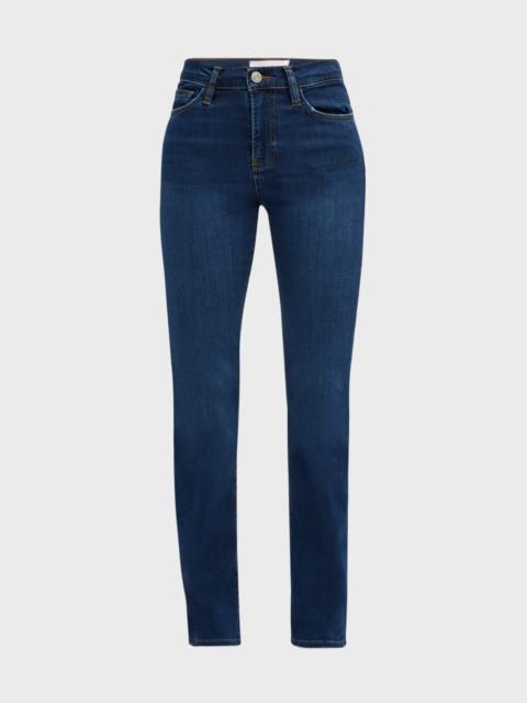 Le High Straight Long Jeans