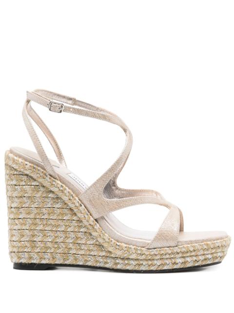 JIMMY CHOO 110mm Ayla Sandals
