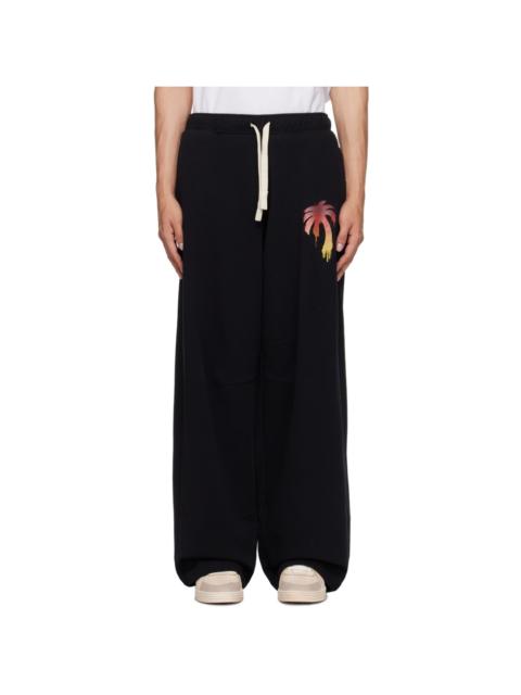 Palm Angels Black 'I Love PA' Sweatpants
