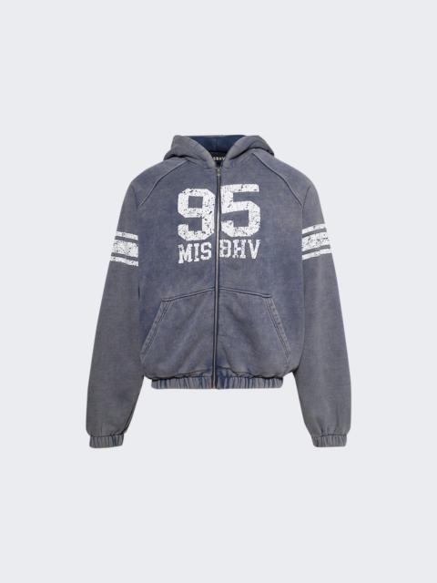 MISBHV Axel 95 Zipped Hoodie Navy