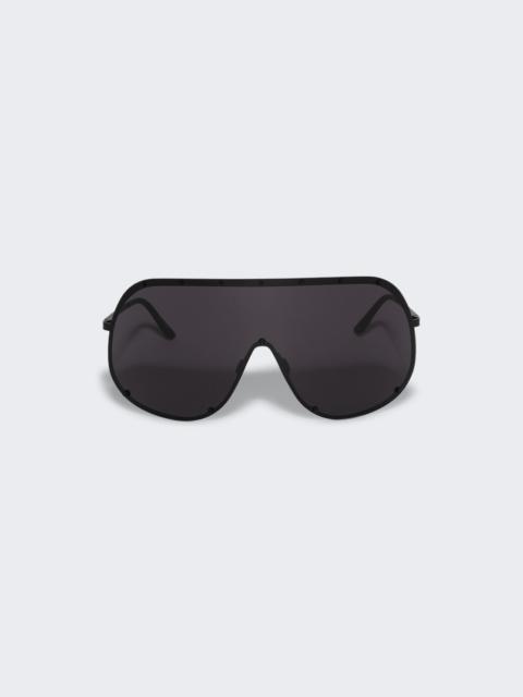 Rick Owens Shield Sunglasses Black