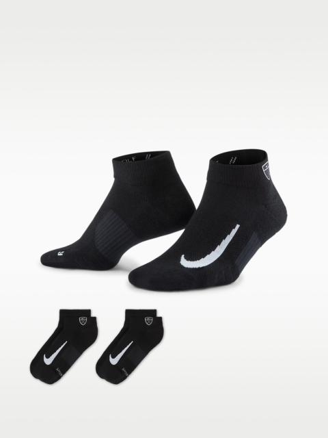 Nike Nike Multiplier Low Golf Quarter Socks (2 Pairs)