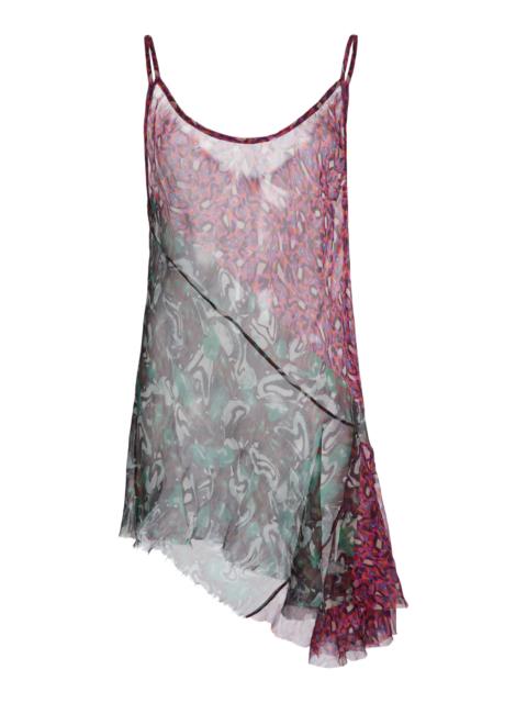 Dries Van Noten Crisanna Silk Asymmetric Camisole