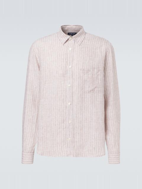 FRESCOBOL CARIOCA Telles striped linen shirt