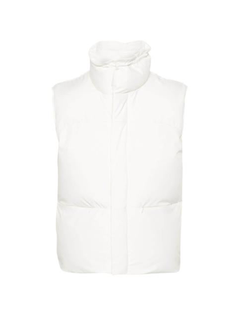Sandro high-neck quilted giilet
