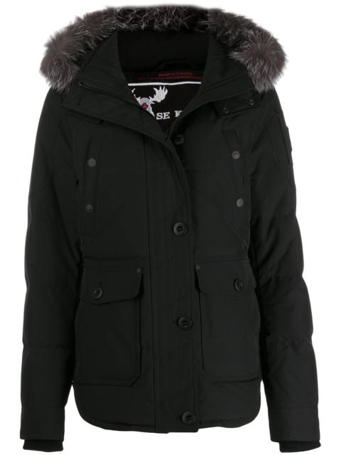 MOOSE KNUCKLES hooded down parka coat