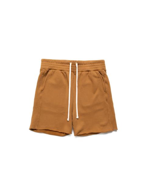 LES TIEN Yacht Short Vintage Heavy Weight Fleece - Sahara