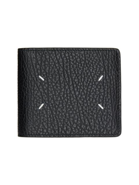 Maison Margiela Black Four Stitches Wallet