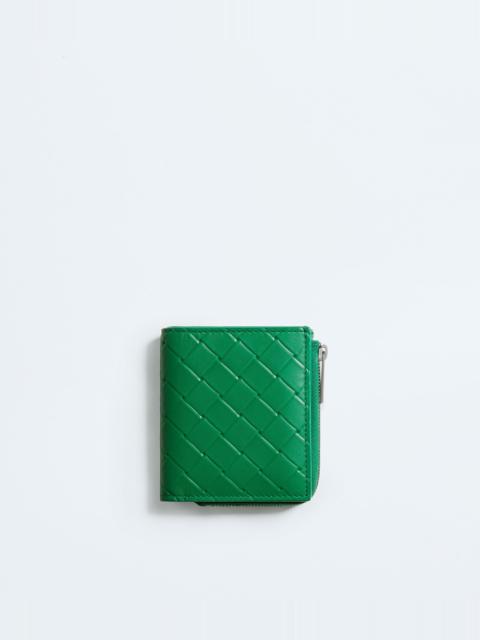 Bottega Veneta Intrecciato Stamp Bi-Fold Wallet