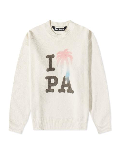 Palm Angels Palm Angels I Love PA Crew Sweat