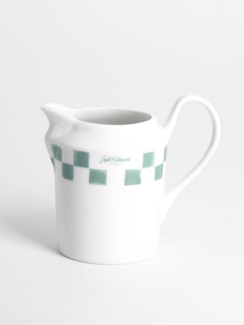 Maison Kitsuné CHECKERBOARD PORCELAIN MILK JUG