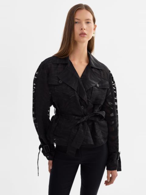 LAMARQUE MARKEESA | Sheer Zebra Trench