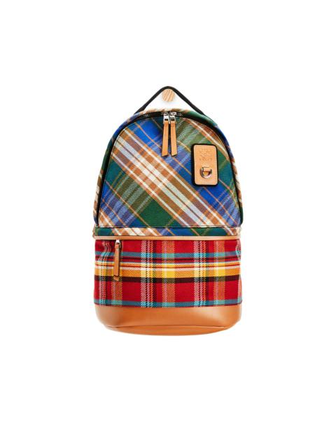 Loewe Small Backpack in tartan