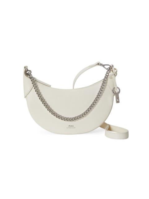 Polo Ralph Lauren Women's Leather Convertible Crossbody Bag - Frosting