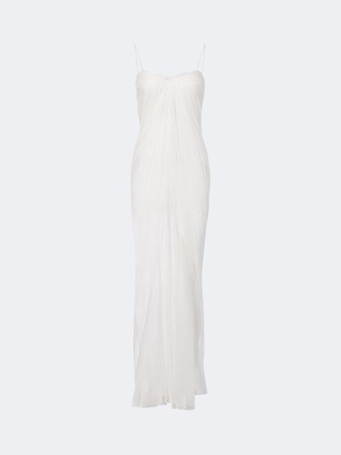 MARIA LUCIA HOHAN Bridal Victoria silk muslin bustier gown