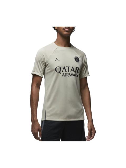 Air Jordan x Paris Saint-Germain Strike Third Dri-FIT Soccer Short-Sleeve Top 'Stone' DZ0786-231