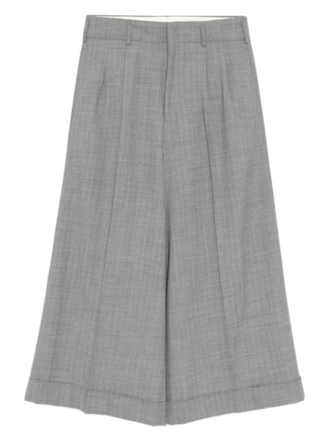 Comme Des Garçons pinstripe wide-leg trousers