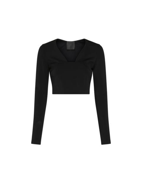 Givenchy Long-sleeved crop top
