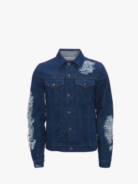 JW Anderson DISTRESSED DENIM JACKET