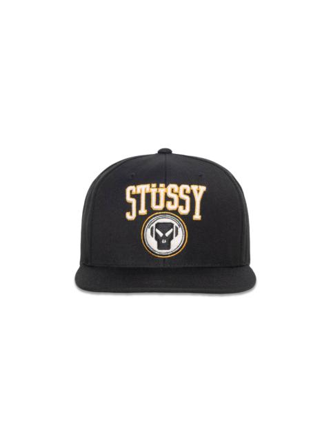 Stüssy Stussy Mid-Depth Sport Arch Strapback 'Charcoal' | REVERSIBLE