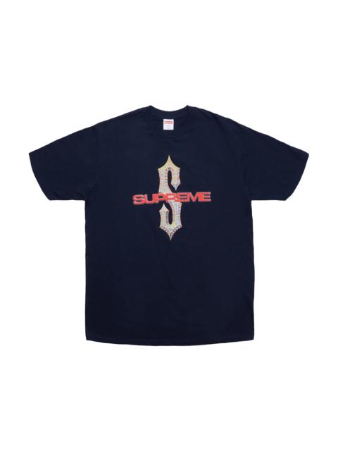 Supreme Supreme Diamonds Tee Navy