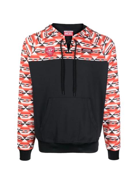 Diesel AMST-ZONNIE-HT20 SWEAT-SHIRT "BLACK" A06618 0TEAV 900