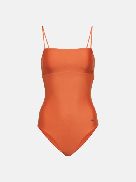 Loro Piana Square-neck swimsuit