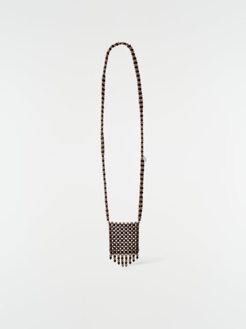 Lemaire GRIGRI NECKLACE IN RESINE BEADS