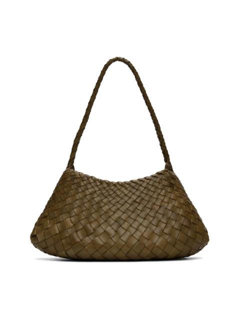 DRAGON DIFFUSION Khaki Rosanna Shoulder Bag