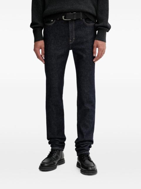 FILIPPA K logo-patch jeans