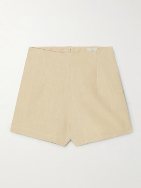 LE KASHA + Net Sustain Ezbet Organic Linen Shorts