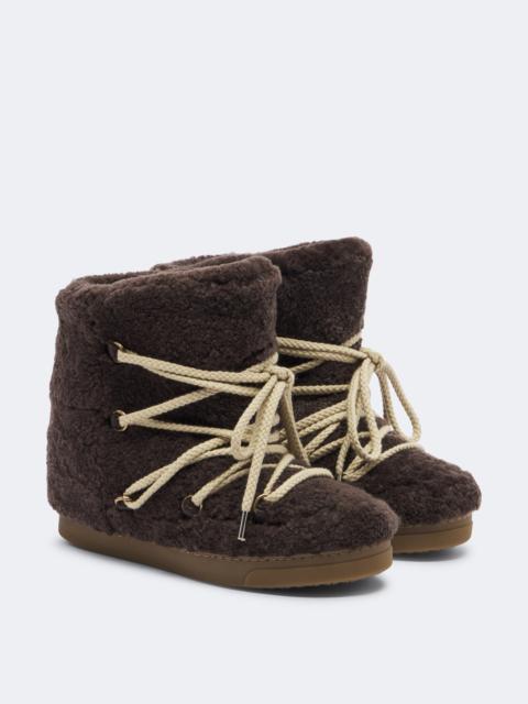 Isabel Marant Nowles shearling snow boots